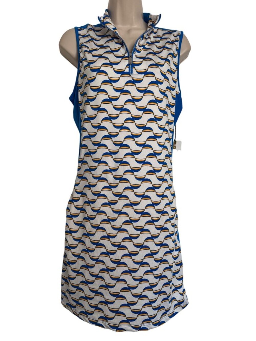 Tail Golf Tyleigh Dress Size Large Interlaced Geo Shorts NWT Golf Tennis Pickleb